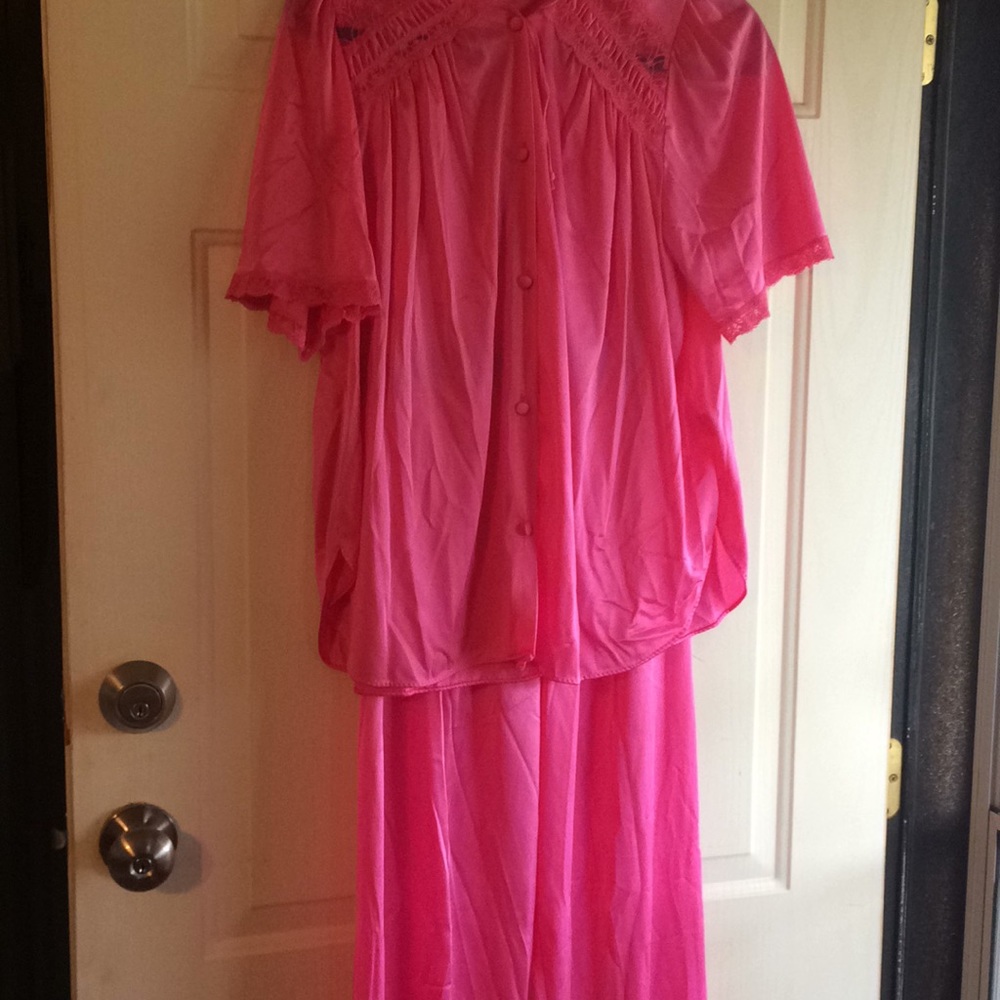 Vintage Miss Elaine Pajamas PM Pink